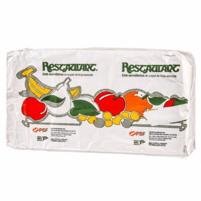 SERVILLETA RESTAURANT 500 PZS 12 PAQUETES POR CAJA