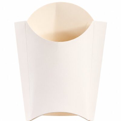 CONTENEDOR CARTON PARA PAPAS FRITAS #286PP9WH CAJA 20PQT/50PZAS